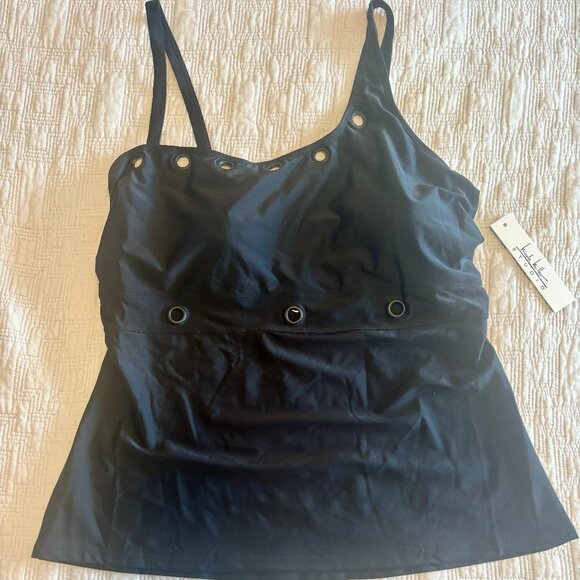 NWT Nicole Miller Tankini Top - Picture 1 of 4
